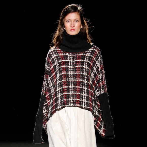 Aldomartins Plaid Woven Sweater - Picture 2 of 6